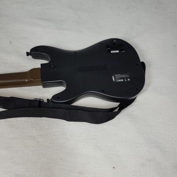 Guitar Hero Guitar Controller Activision 0000654 No Dongle Xbox 360 Video Games - Picture 4 of 11